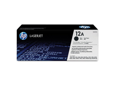 Тонер HP 12A Black LaserJet Toner Cartridge Q2612A